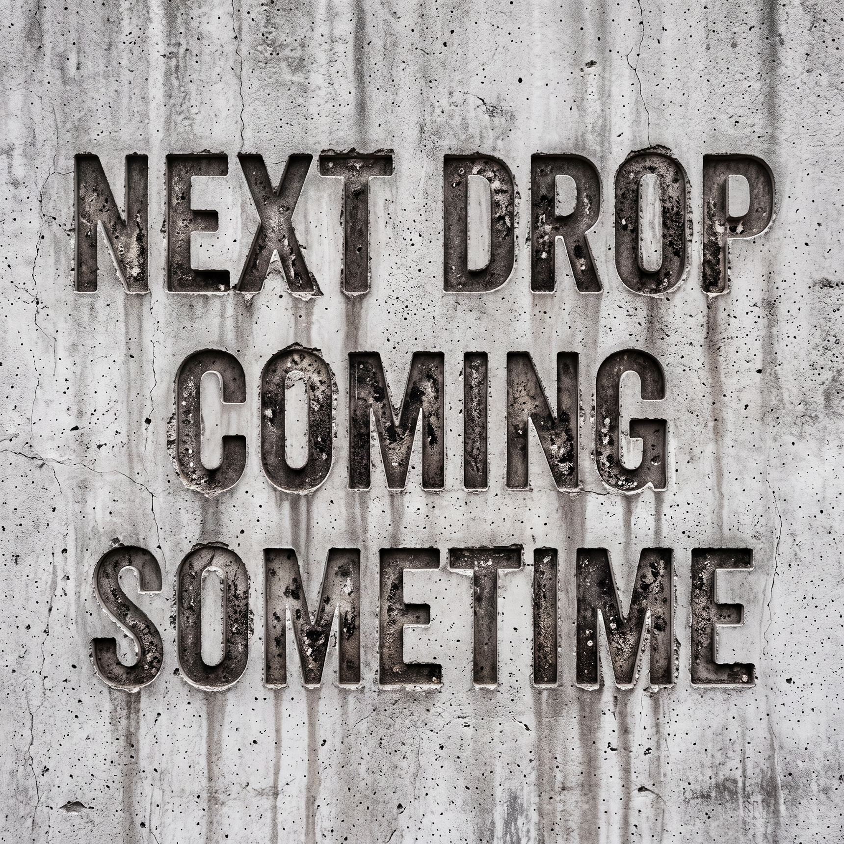 Next drop coming soon
